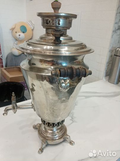 Самовар угольный старинный