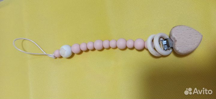 Держатель для пустышки, прорезыватель для зубов