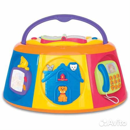 Активный короб Kiddieland с книжкой