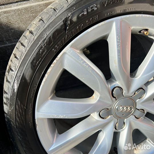 Колеса летние audi a3 8p r17 комплект