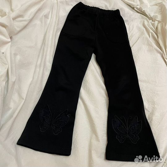 Брюки для девочки 5 лет, х/б с эластаном