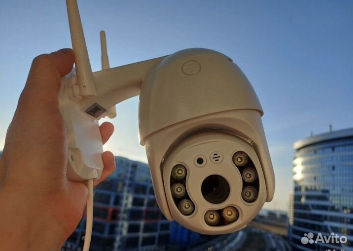Уличная поворотная Wifi камера видеонаблюдения