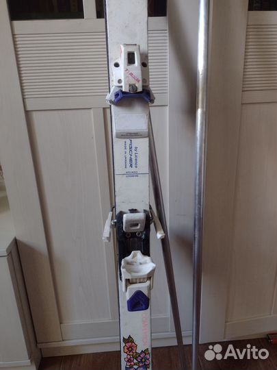 Горные лыжи fischer 140 и ботинки nordica 37