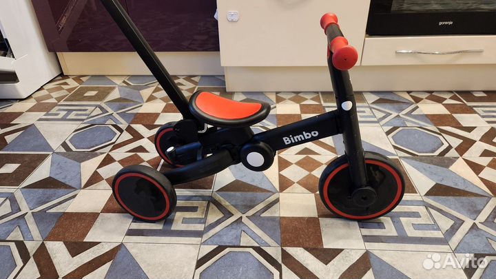 Велосипед беговел 4 в 1 Bimbo