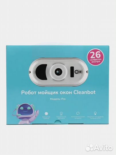 Робот мойщик окон cleanbot pro новый