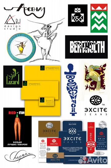 Логотип эмблема бренд вензель