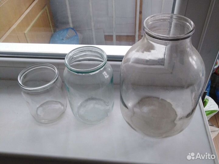 Продам стеклянные банки