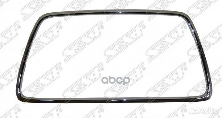 Молдинг бампера хром Mitsubishi Lancer X 10-12