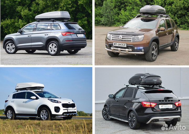 Автобокс на крышу Форд Фокус