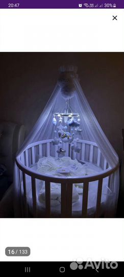 Мобиль из фетра