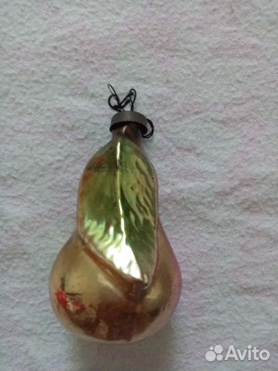 Елочные игрушки СССР. Овощи. Фрукты. Ягоды