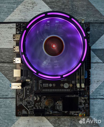 Игровой комплект 8-10 ядер + Материнка+ Кулер