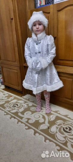 Костюм Снегурочки для девочки