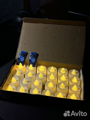 Свечи светодиодные LED 24 шт