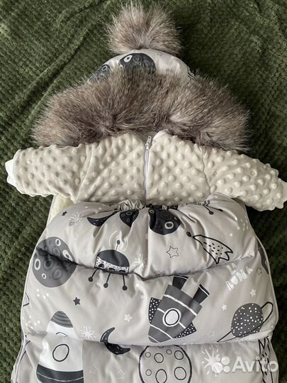 Комплект на выписку зимний