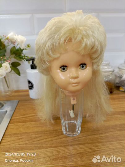 Голова от Винтажной куклы СССР