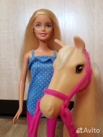 Barbie с лошадью