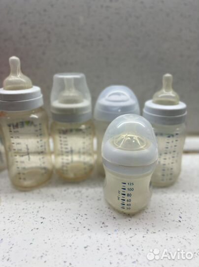 Бутылочки avent nuk соски для кормления