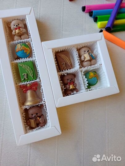 Шоколадные наборы. Подарок к выпускному