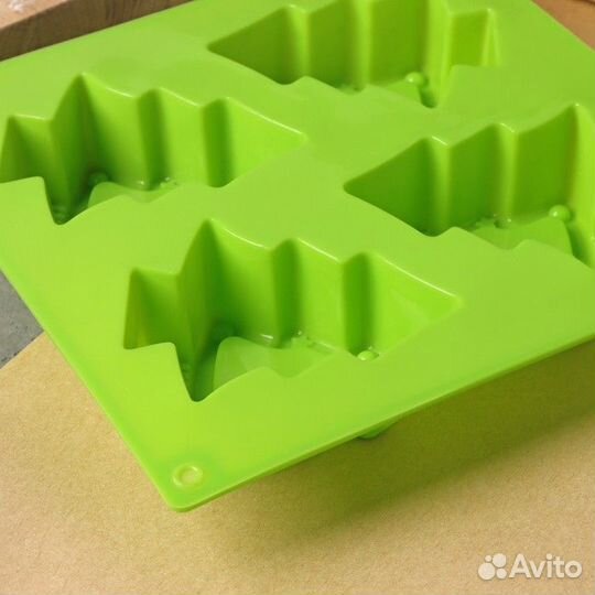 Форма для выпечки силиконовая Доляна «Новый год. Ё