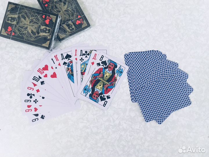 Карты чистый пластик