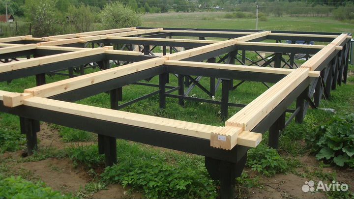 Винтовые сваи для фундамента