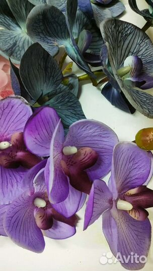 Орхидеи искусственные силиконовые