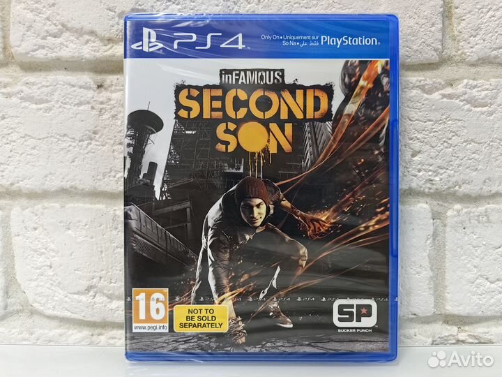 Infamous: Second Son PS4 новый диск