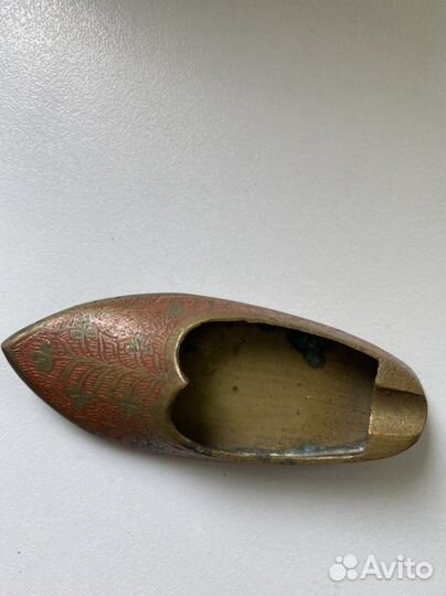 Пепельница раритет туфелька