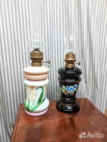 Керосиновая лампа старинная