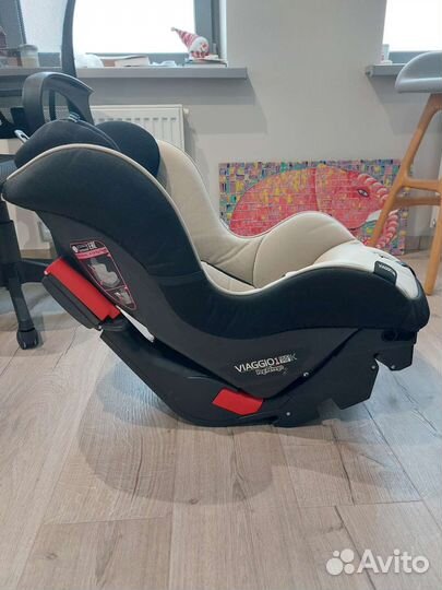 Автокресло и автолюлька Pegperego viaggio с базой