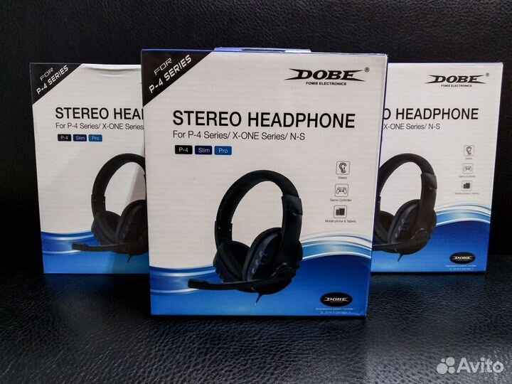 Гарнитура для PS4, XBox One и Nintendo Switch