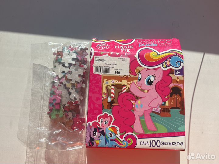 My little pony пазл 100