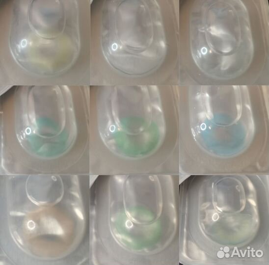 Линзы контактные цветные