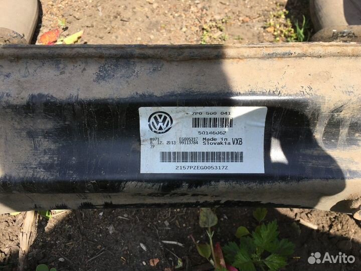 Подрамник задний / Балка (Volkswagen Touareg)