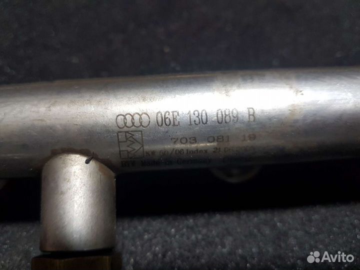 Топливная рампа audi a6 c6 auk 3.2
