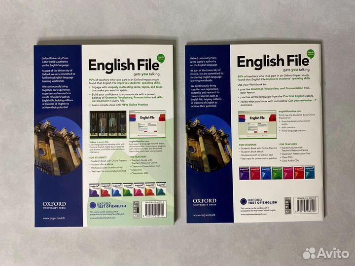 English file intermediate 4ed комплект(SB,WB,CD)
