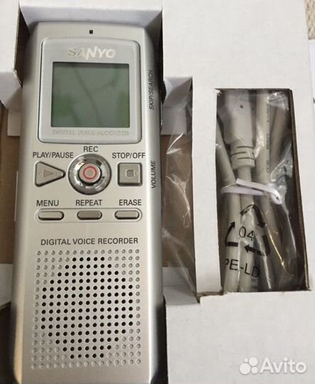 Диктофон sanyo новый