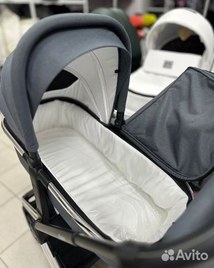 Коляска Indigo Fusion 2в1 серый