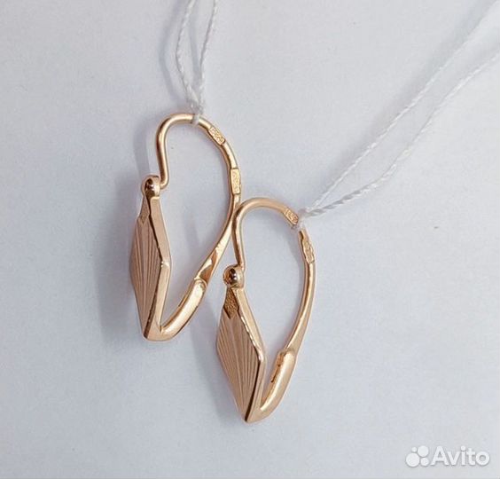 Серьги Золото