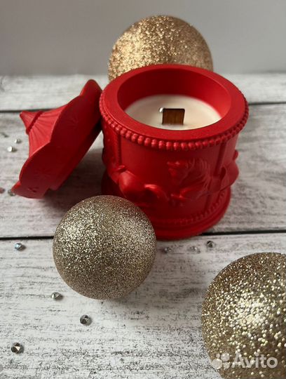 Ароматическая свеча ручной работы