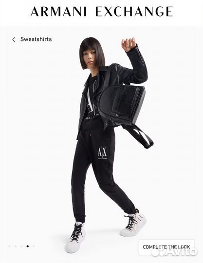 Свитшот Armani Exchange оригинал