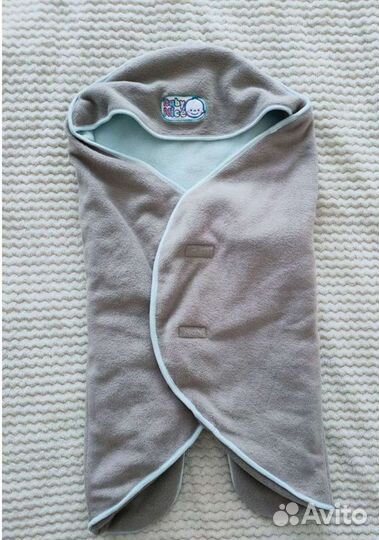 Конверт-одеяло флисовый в коляску/краватку