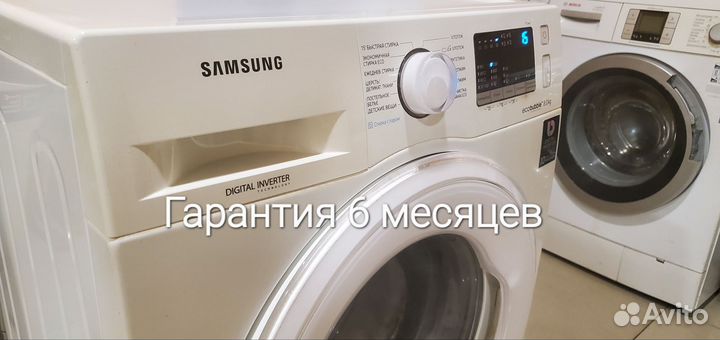 Стиральная машина samsung 8 кг digital inverter