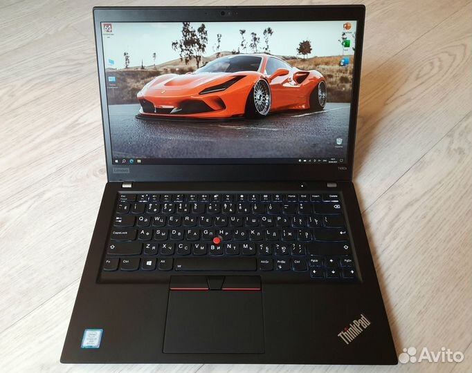 ThinkPad T490S i7 32/512 акб100 идеал сенсорный