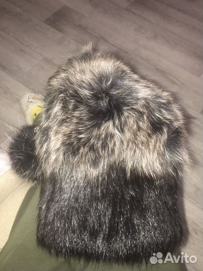 Шапка зимняя меховая женская норковая