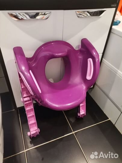 Сидушка на унитаз со ступенькой