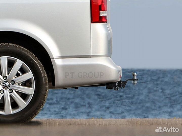 Фаркоп под квадрат Volkswagen Caravelle T6 Restyli