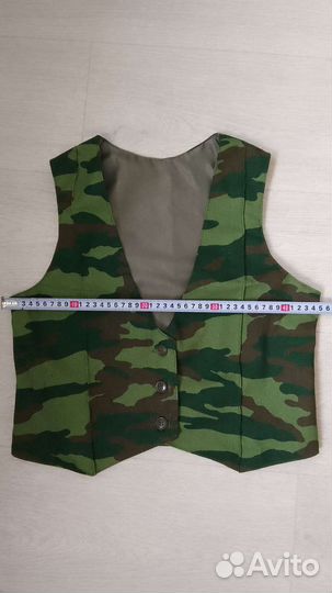 Жилетка камуфляж 146 рост новая
