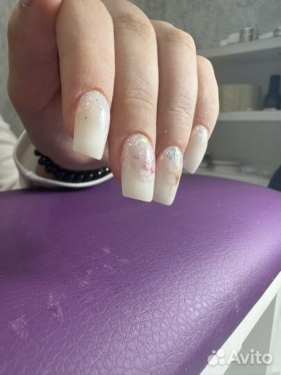 Маникюр ясный берег весна венеция